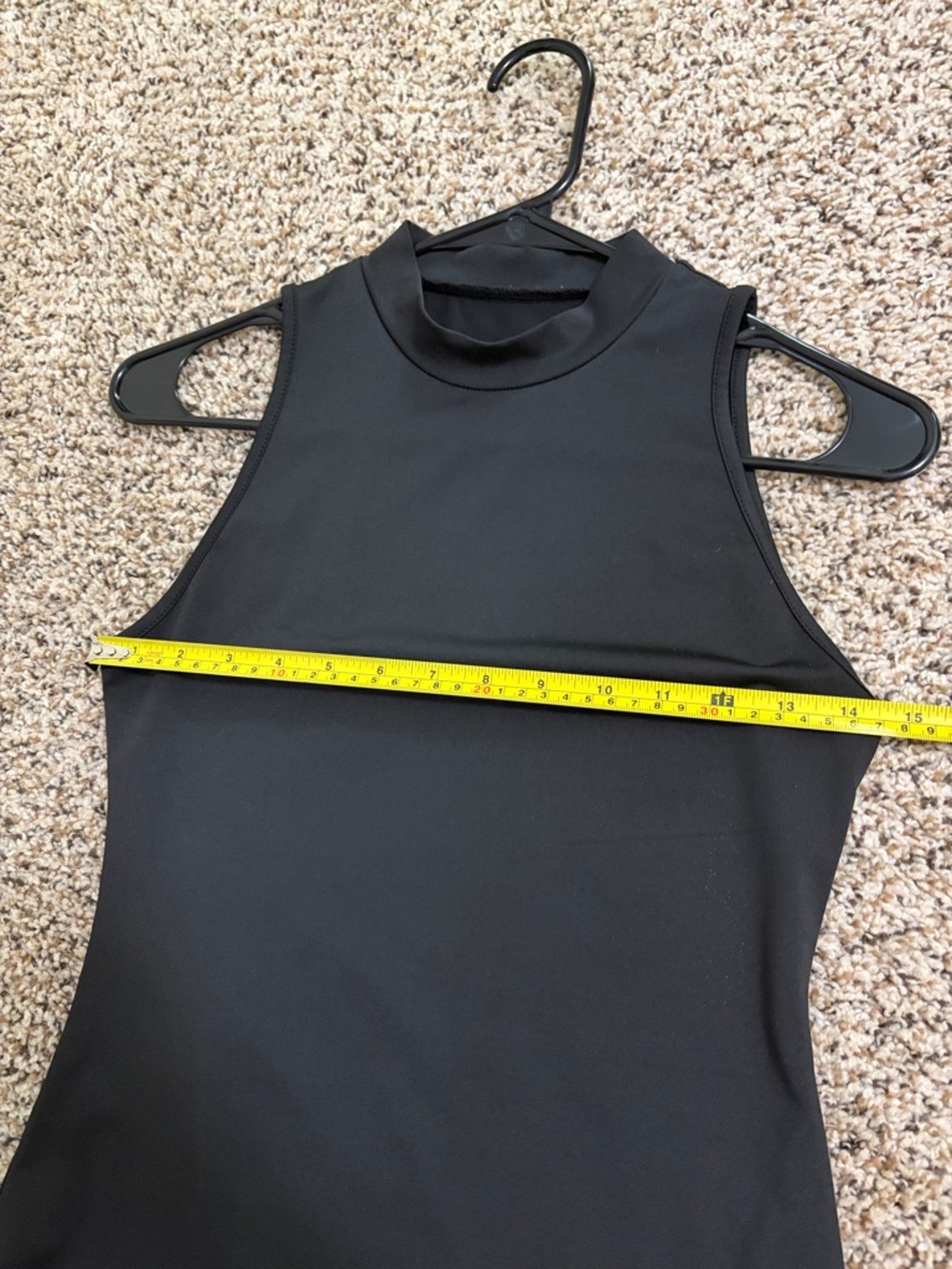 Black Tank Dress - Picture 4 of 5
